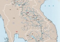 湄公河位置示意图 湄公河示意图